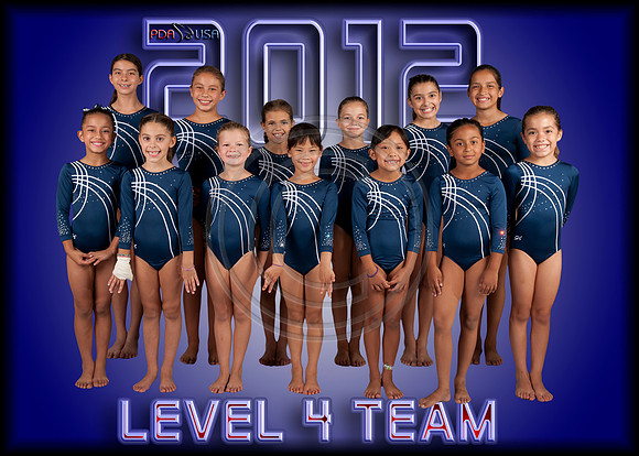 Level 4 Team No Coaches 5X7