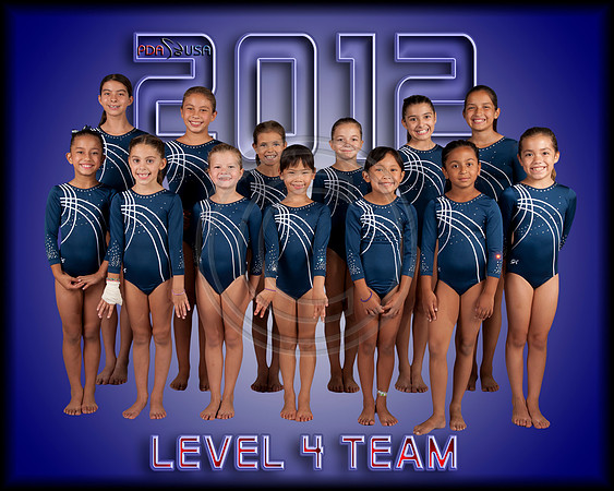 Level 4 Team No Coaches 8X10